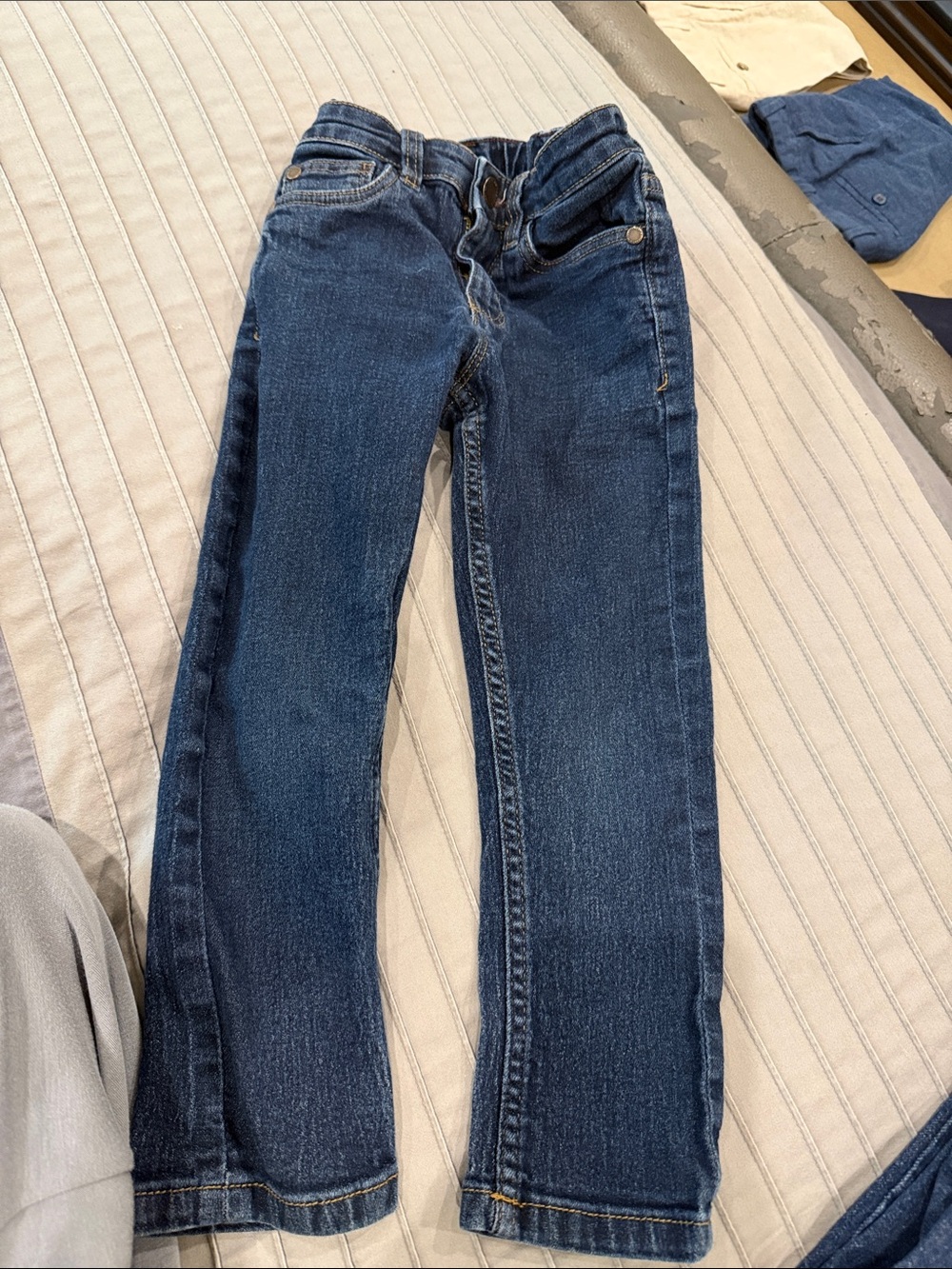 next Deep Blue Kids Straight Jeans